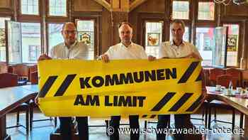 Kommunen am Limit: Landrat und Bürgermeister im Kreis Rottweil warnen vor Finanzkollaps