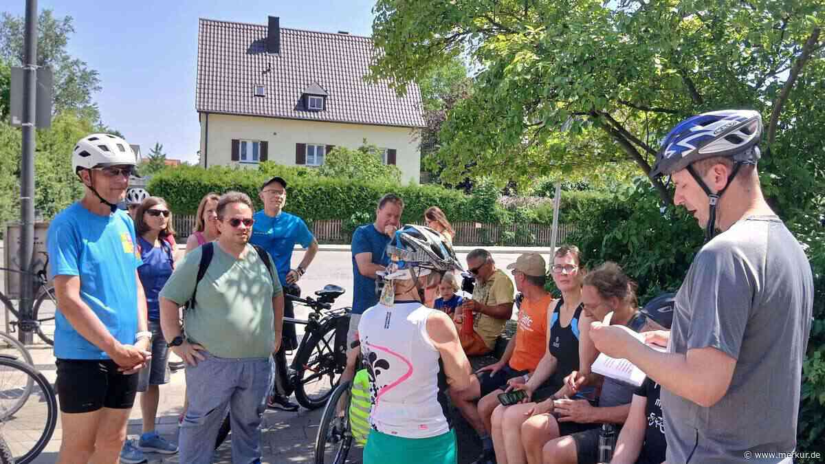 Heißer Start fürs Stadtradeln – 25 Teilnehmer fahren mit bei Auftakttour