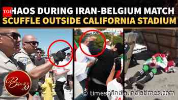 California Clashes Mar World Cup; Tensions Boil During Iran-Belgium Match