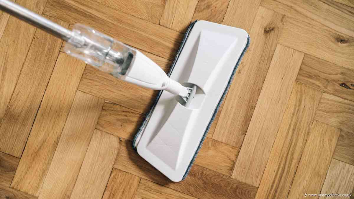 Clean floors with 2-ingredient DIY mixture that helps 'repel dust'