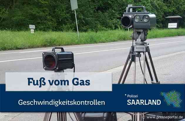POL-SL: Geschwindigkeitskontrollen im Saarland / Ankündigung der Kontrollörtlichkeiten und -zeiten 27. KW 2026