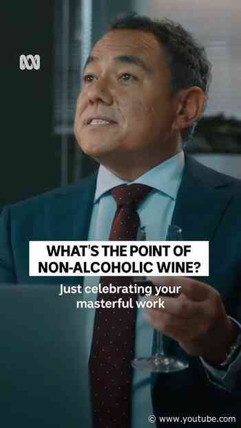 Is it socially appropriate to drink non-alcoholic wine at work?