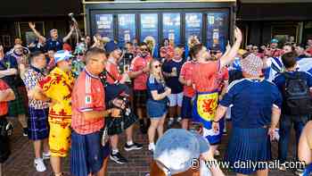 Miami police crack down on rowdy Scotland World Cup fans and their boozy antics as thousands arrive in Florida before Brazil showdown