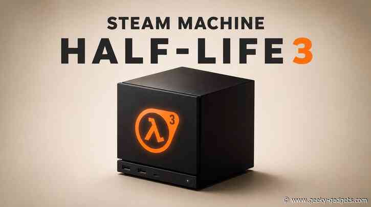 Valve’s Potential Half-Life 3 Pairing Could Skyrocket Steam Machine Demand