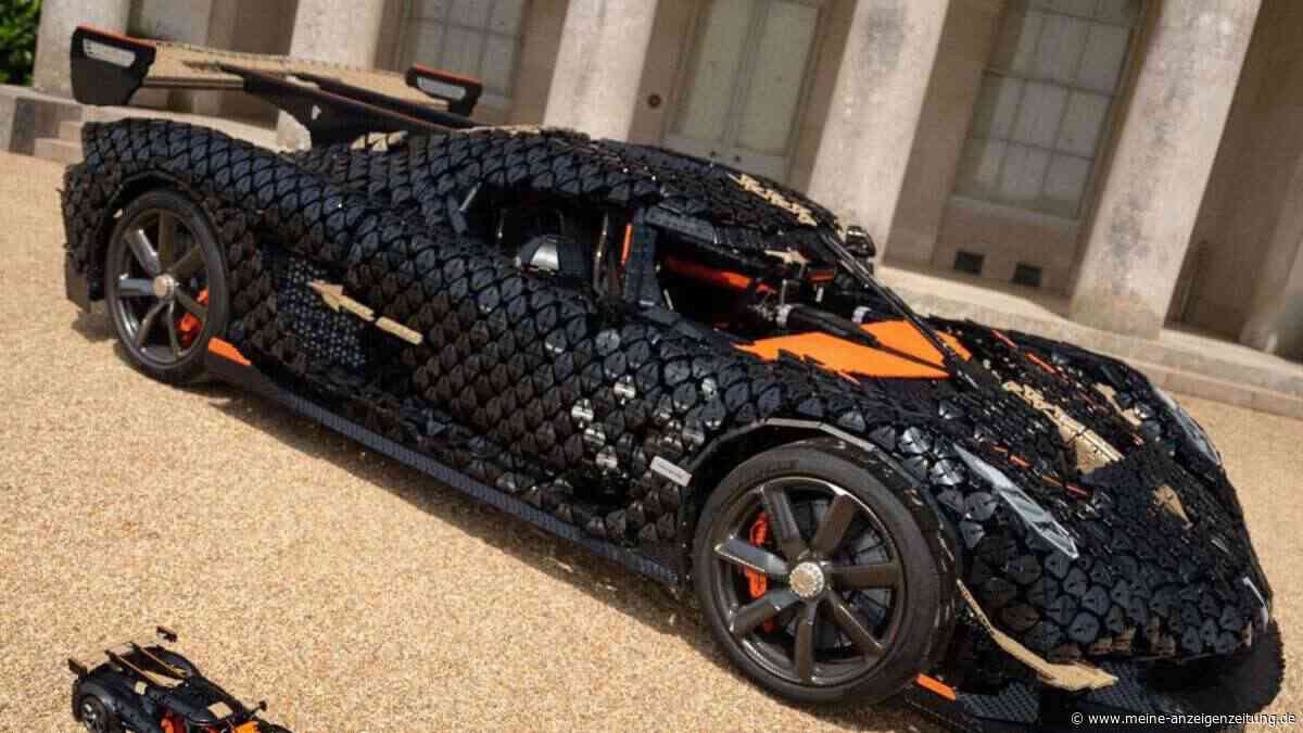 Rekordfahrt in Goodwood – Fahrbarer Lego-Koenigsegg