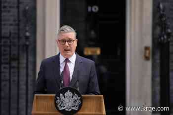 Starmer says he's resigning as UK prime minister
