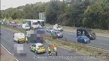 M60 crash RECAP as two lanes shut following 'multi-vehicle collision'