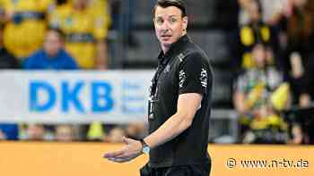 33 Titel als Spieler und Trainer: THW Kiel setzt enttäuschte Klub-Legende vor die Tür
