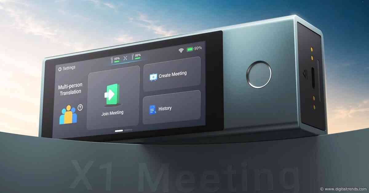 Timekettle’s new X1 Meeting Hub does real-time translation for 50 people and fits in your pocket