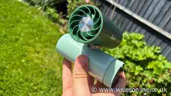'Shark’s tennis star-approved fan is a heatwave lifesaver and fits into my bag'