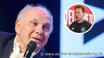 Bayern-Ehrenpräsident Hoeneß mit überraschender Kehrtwende gegenüber Nagelsmann