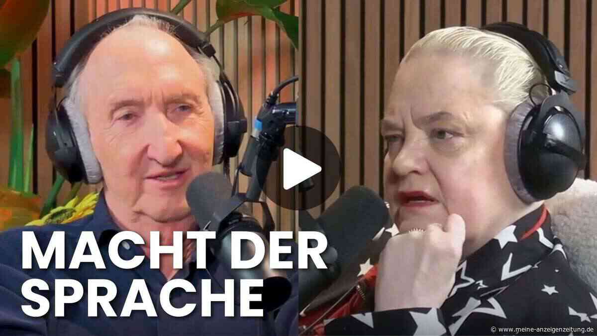 Debatte ums Gendern im Video: Hella von Sinnen hält Mike Krüger den Spiegel vor