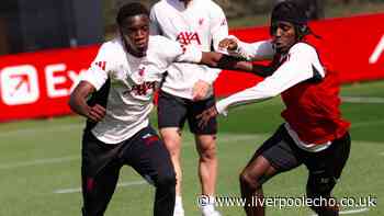 Andoni Iraola has four players in extra Liverpool pre-season training after 'new signing' claim