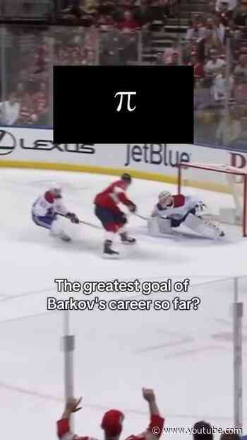 The average brain cannot comprehend Aleksander Barkov 🤯