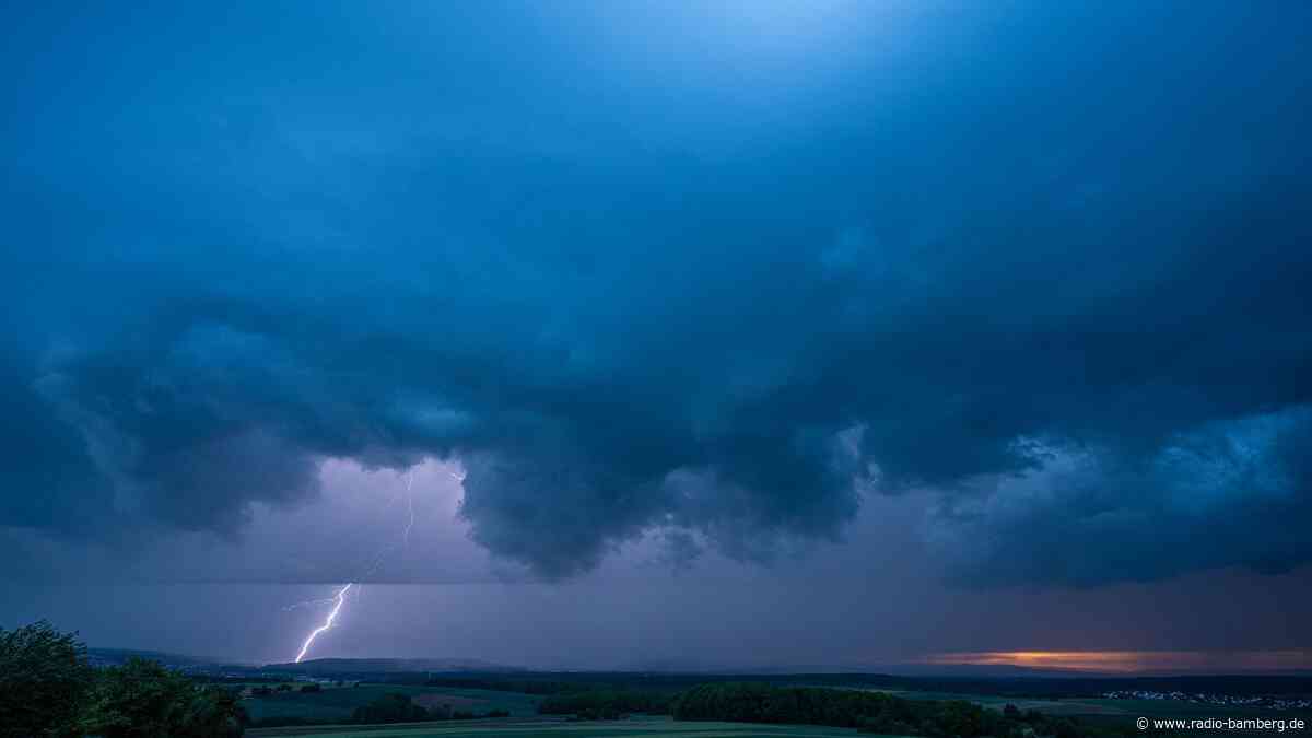 Gewitter sorgen für Schäden in der Region Bamberg-Forchheim