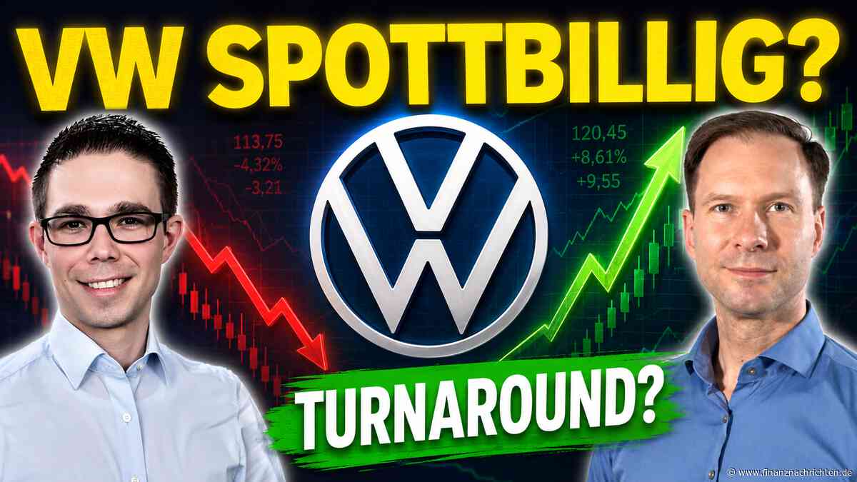 Volkswagen Aktie spottbillig: Kommt jetzt der Turnaround?