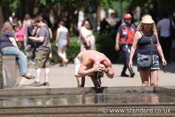 London heatwave LIVE: 40C red alert as capital to sizzle in hottest-ever June days this week