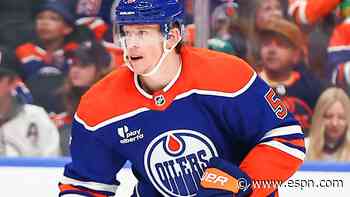 Oilers sign D-man Murphy to 5-year, $20.5M deal