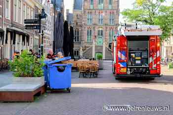 Brand in ventilatiesysteem van horecapand