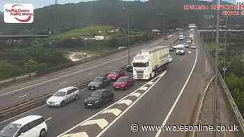 'Multi vehicle' accident shuts M4 westbound causing major delays