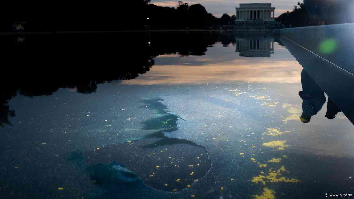 Riesiger Riss durch Saboteure?: Trumps Erklärungen für gescheiterte Pool-Sanierung werden immer wilder
