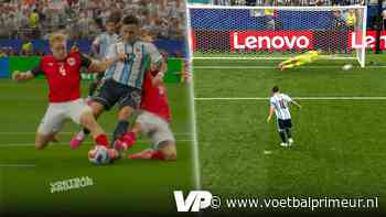 Discutabele penalty bij Argentinië - Oostenrijk: Messi mist opvallende strafschop
