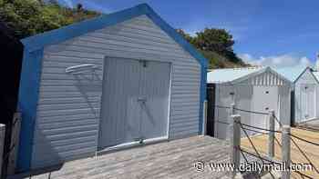 Beach hut with no power or running water goes on sale for £200,000 in affluent 'Cheshire-on-Sea' holiday hotspot
