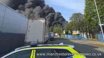 Widnes fire LIVE as 20 fire engines tackle 700 tons of cardboard ablaze at recycling facility