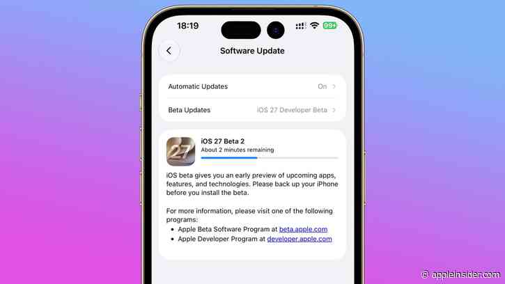 Second developer betas of iOS 27, macOS 27 are out