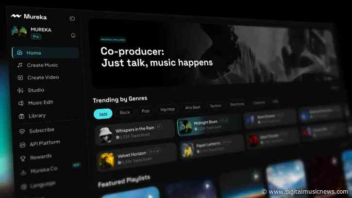Mureka Becomes the First AI-Native Music Platform, Closing the Loop the Industry Split Apart — From Creation to Listening