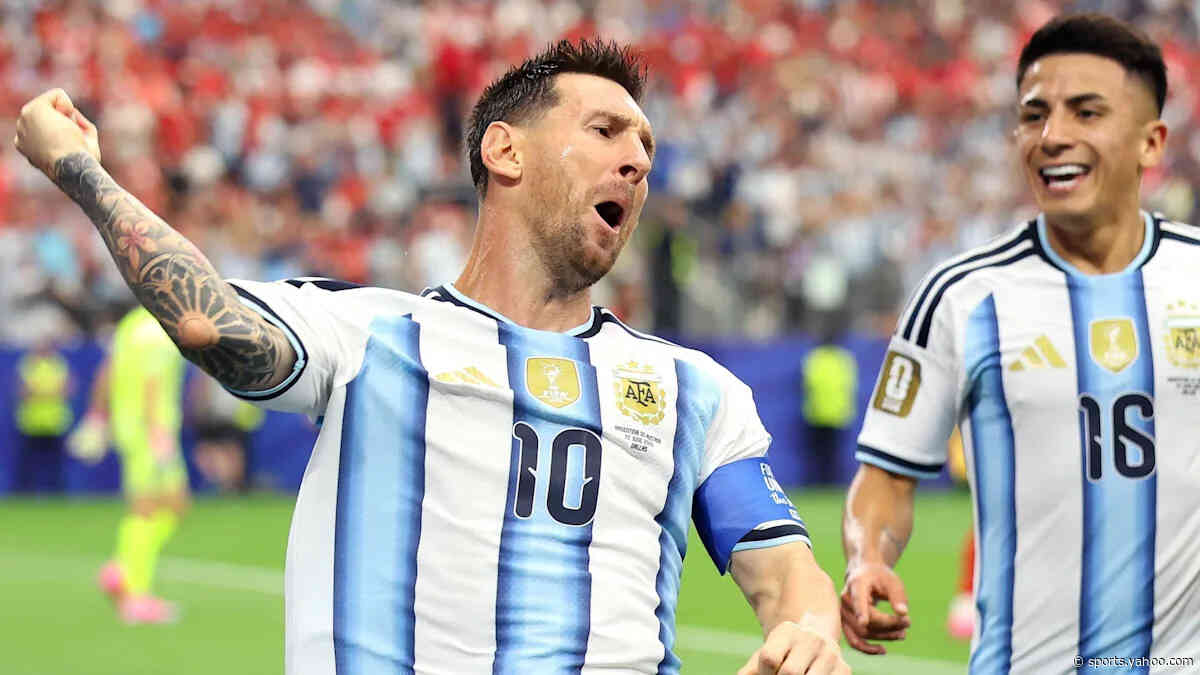 Watch as Messi becomes World Cup all-time leading scorer with goal against Austria