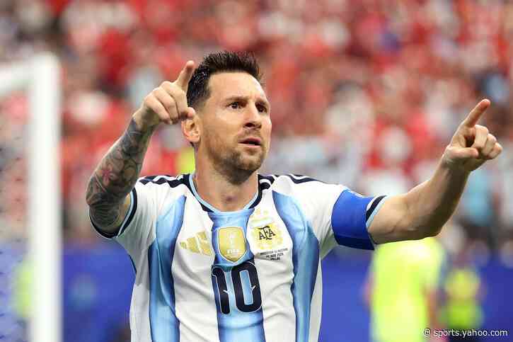 Lionel Messi breaks World Cup scoring record in Argentina v Austria