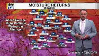 Hot temperatures stick around through the week