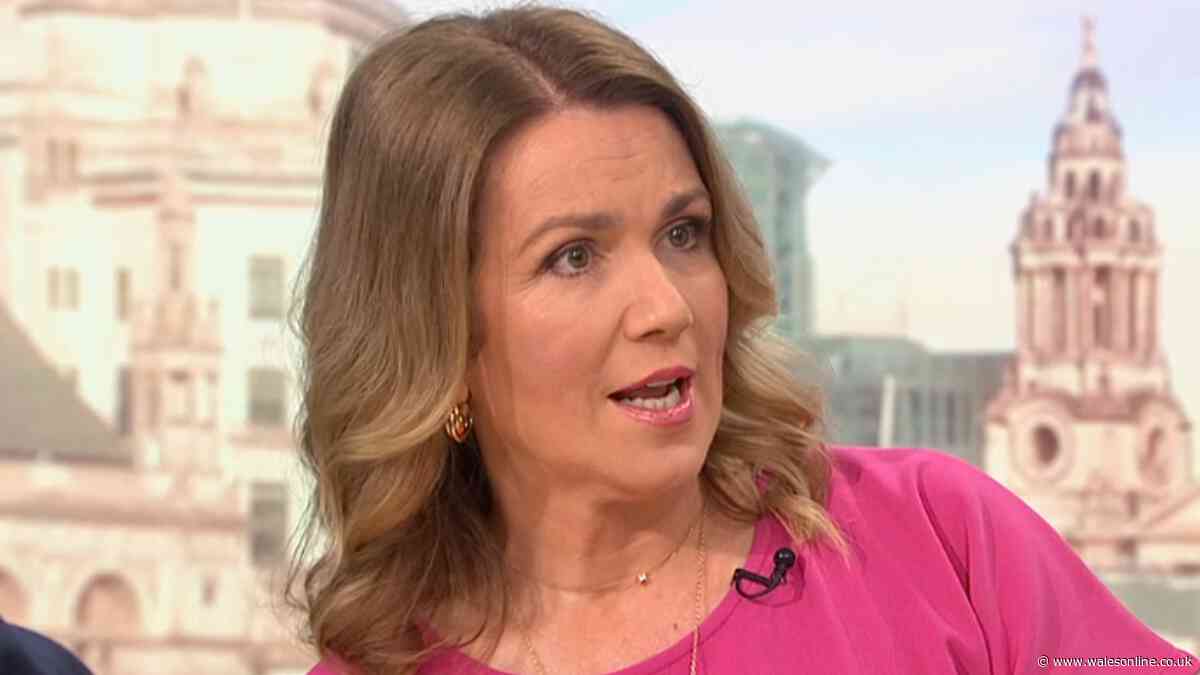 Susanna Reid announces break from GMB and won't be on air for weeks