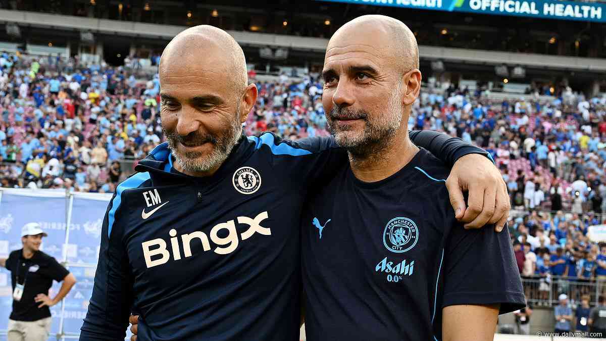 Man City are FINALLY closing in on appointment of Enzo Maresca as Pep Guardiola's successor