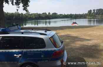 Große Suchaktion am Badesee Heddesheim – Hilflose Person im Wasser gemeldet