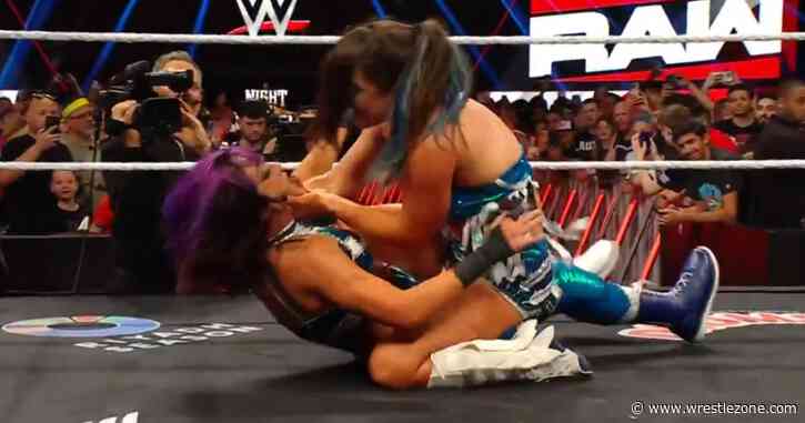 Lyra Valkyria Attacks Bayley After Tag Team Title Loss on WWE RAW