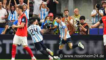 Argentinien gegen Österreich jetzt im Liveticker: Messi-Doppelpack nach Chaos im rot-weiß-roten Strafraum