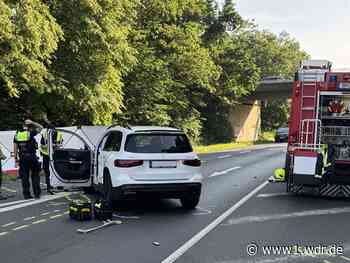 Tödlicher Motorradunfall auf B477 Richtung Bergheim