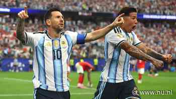 Messi leidt Argentinië met twee goals en WK-record ook naar zege op Oostenrijk