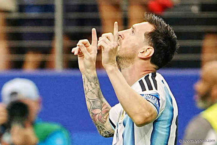 Argentina beat Austria on another special day for Lionel Messi, watch 🎥