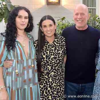 Rumer Willis Calls Dad Bruce Willis the “GOAT” in Father's Day Message