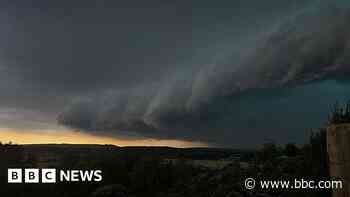 Storms and school disruption amid rare red weather warnings