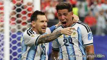 Argentina vs Austria - World Cup Group J RECAP: Lionel Messi breaks Miroslav Klose's all-time tournament record as he scores a brace in win - despite missing a first-half penalty