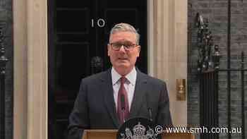 UK Prime Minister Keir Starmer resigns