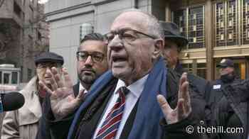 Dershowitz to sit for questioning in House Epstein probe