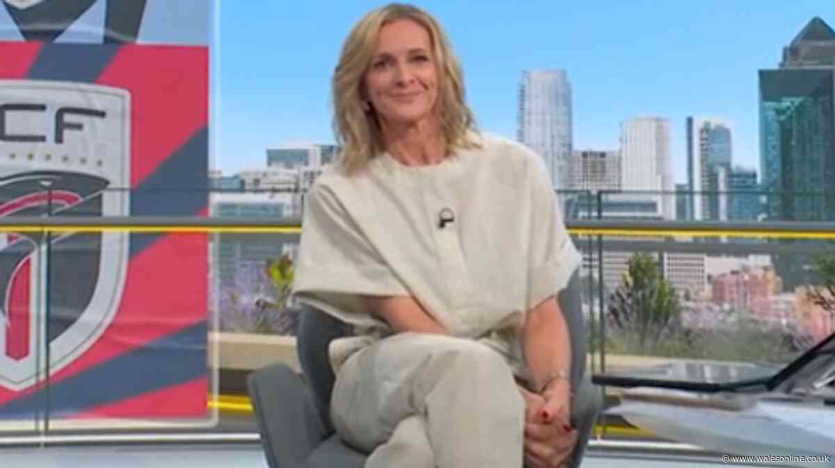 Gabby Logan interrupts BBC's World Cup coverage as she makes announcement