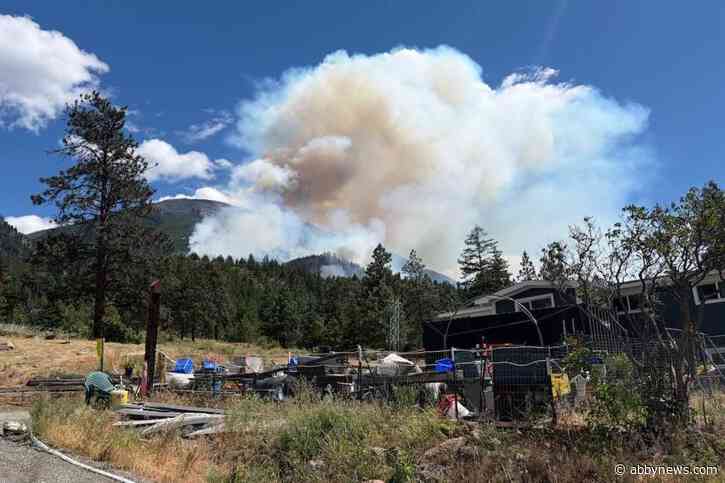 1 structure confirmed lost in Lytton wildfire, evacuation orders, alerts remain in place