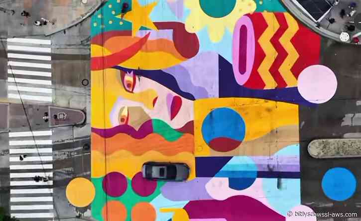 Leonardo Moleiro transforma la calle 72 de Barranquilla en un monumental homenaje urbano a Shakira