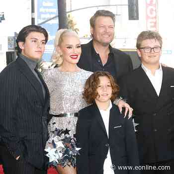Gwen Stefani Shares Photos of Blake Shelton, Her Kids for Father's Day